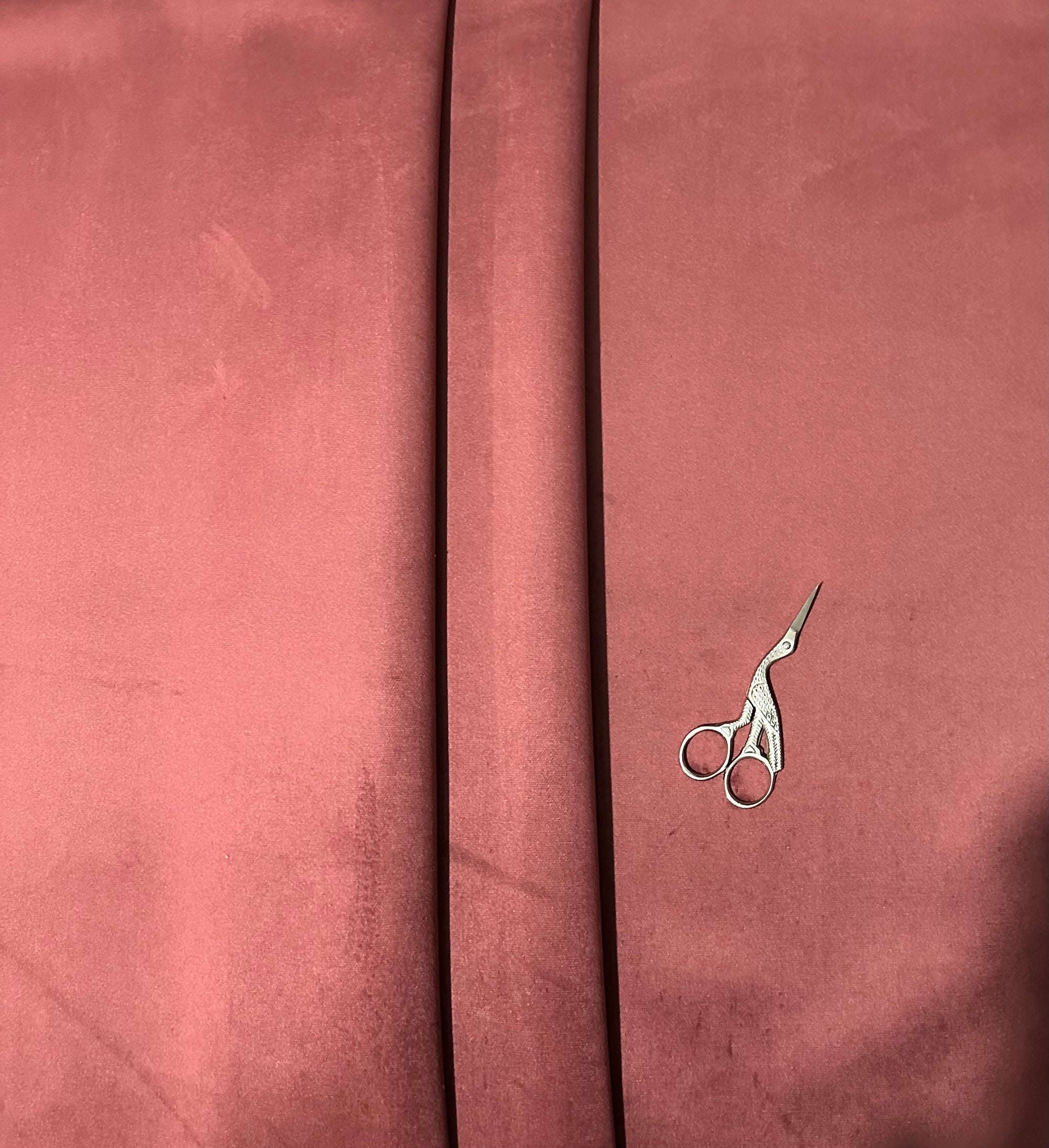 Burgundy Plush Velvet Fabric High Quality Soft Material For Upholstery,Craft By Meter