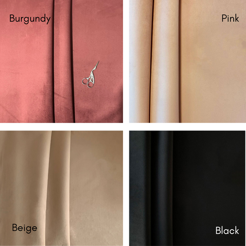 Beige Double-Sided Plush Velvet Bed Runner / Bed Throw / Bed Scarf  Luxury Fabric for Home or Hotel Use.
