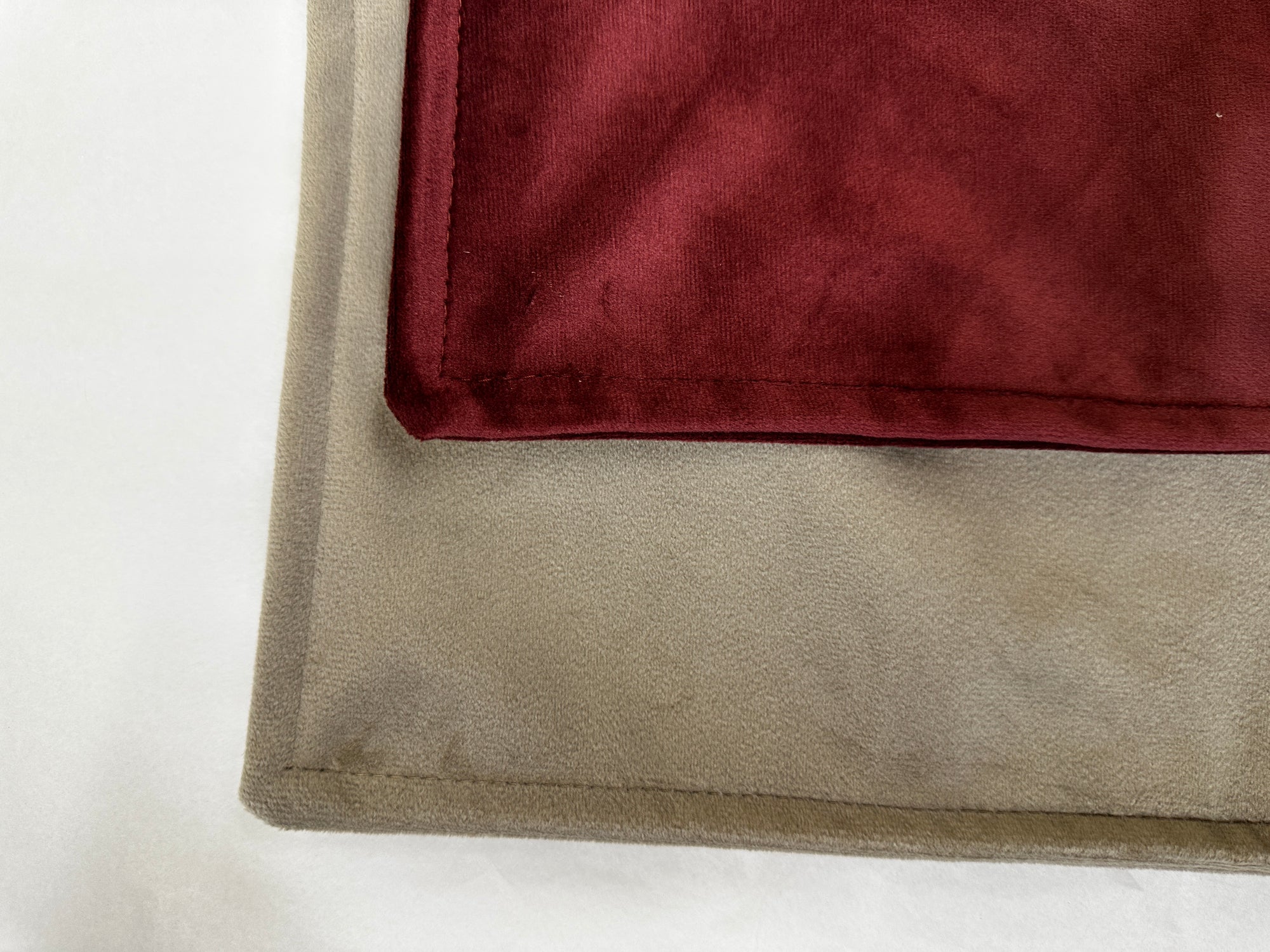 Luxury Coffee Velvet Cushion