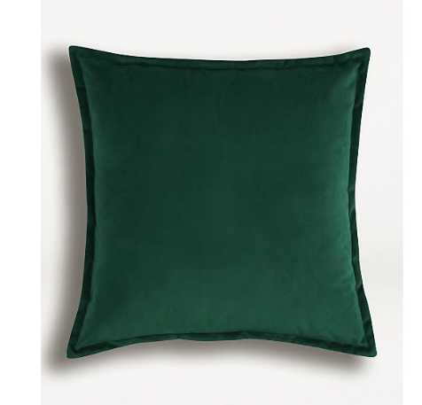 Luxury Emerald Velvet Cushion