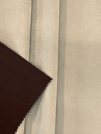 Coffee Plush Velvet Fabric High Quality Soft Material For Upholstery,Craft By Meter