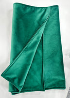 Plush Velvet Bed Runner Double-Sided/ Bed Throw / Bed Scarf  Luxury Fabric for Home or Hotel Use.