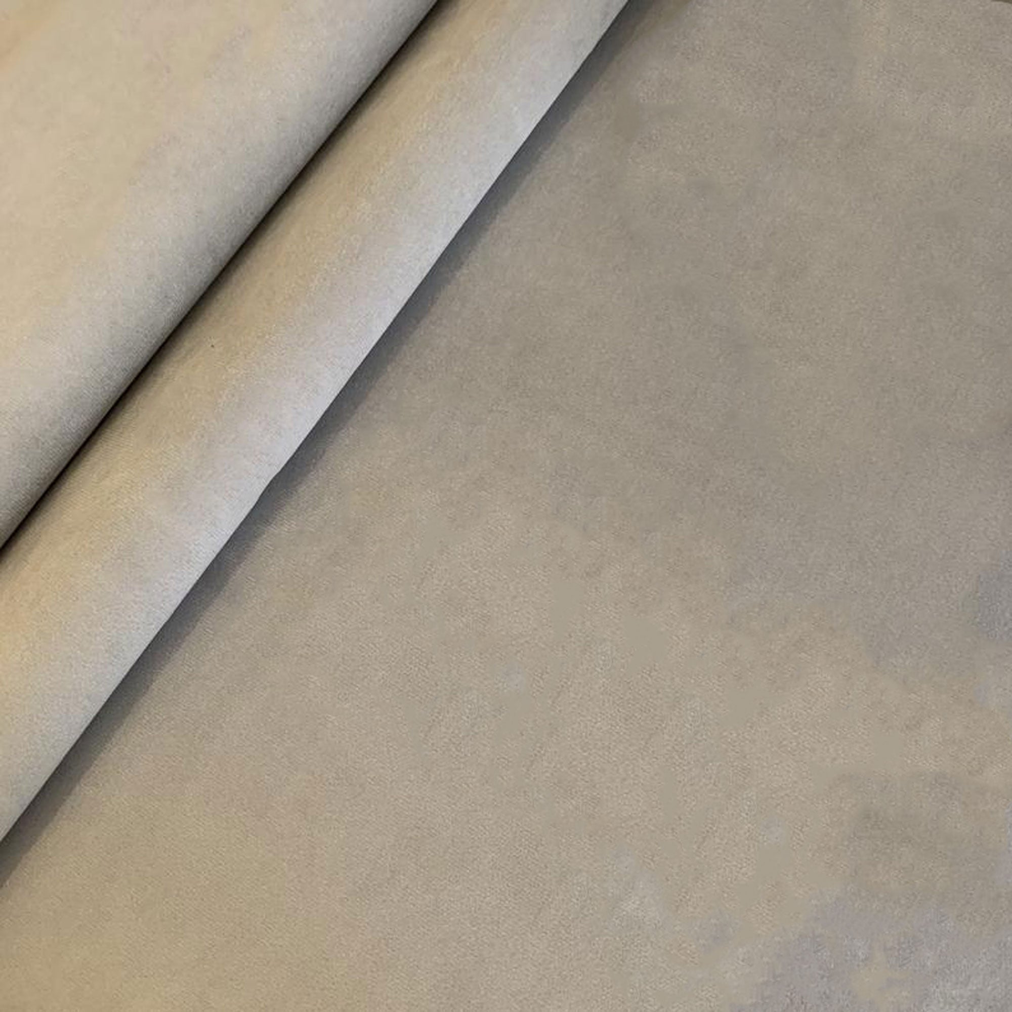 Light Silver Plush Velvet Fabric High Quality Soft Material For Upholstery,Craft By Meter