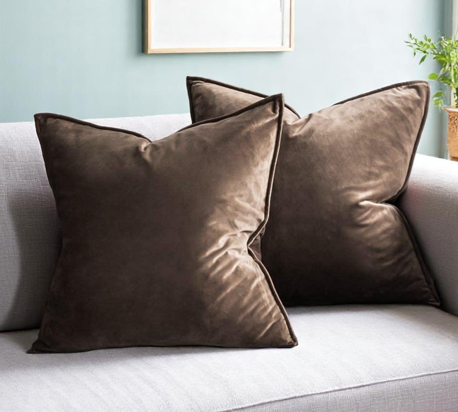 Luxury Mink Velvet Cushion