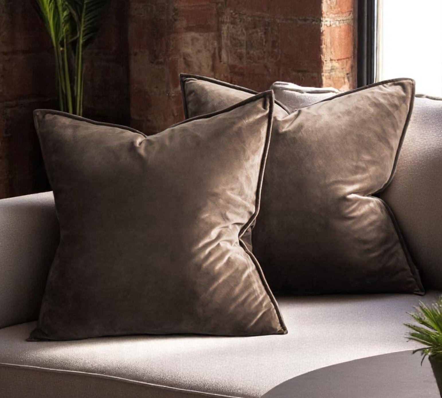 Luxury Mink Velvet Cushion
