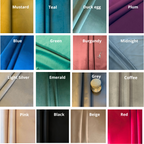 Grey Plush Velvet Fabric High Quality Soft Material For Upholstery,Craft By Meter.