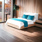 Plush Velvet Bed Runner Double-Sided/ Bed Throw / Bed Scarf  Luxury Fabric for Home or Hotel Use.
