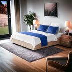 Plush Velvet Bed Runner Double-Sided/ Bed Throw / Bed Scarf  Luxury Fabric for Home or Hotel Use.