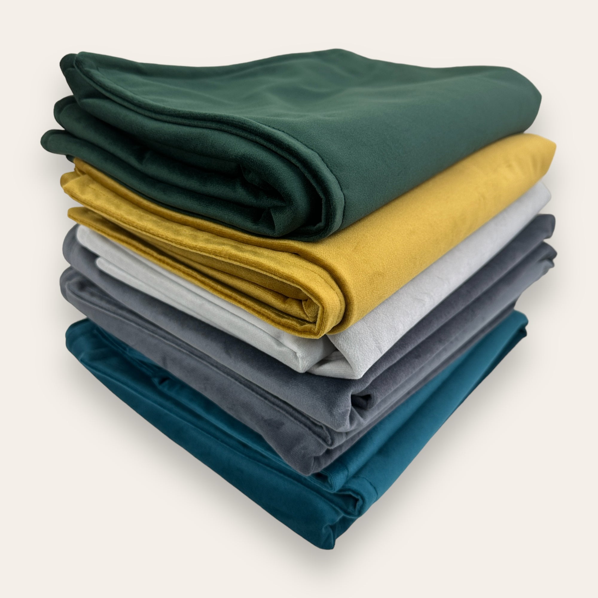Plush Velvet Bed Runner Double-Sided/ Bed Throw / Bed Scarf  Luxury Fabric for Home or Hotel Use.