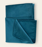 Plush Velvet Bed Runner Double-Sided/ Bed Throw / Bed Scarf  Luxury Fabric for Home or Hotel Use.