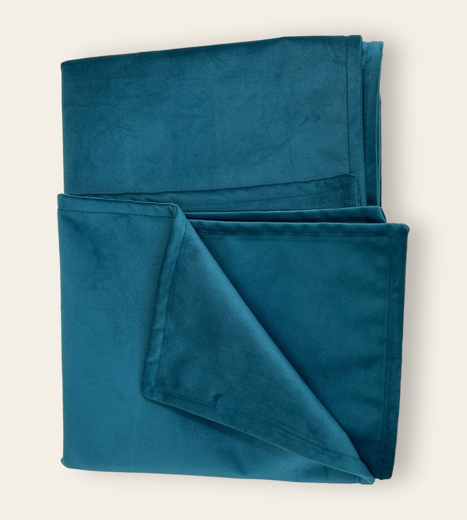 Plush Velvet Bed Runner Double-Sided/ Bed Throw / Bed Scarf  Luxury Fabric for Home or Hotel Use.