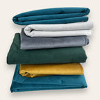 Double-Sided Plush Velvet Bed Runner / Bed Throw / Bed Scarf – Luxury Fabric for Home or Hotel Use