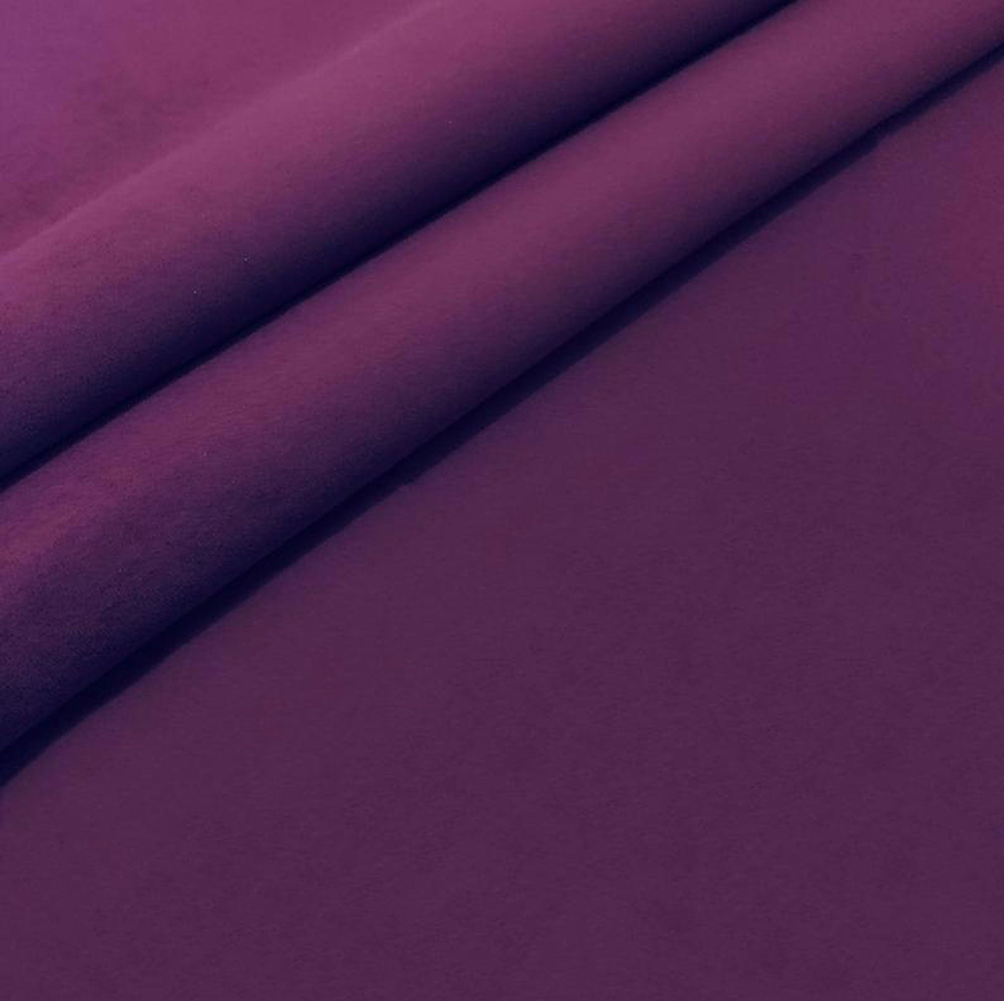 Plum Plush Velvet Fabric High Quality Soft Material For Upholstery,Craft By Meter