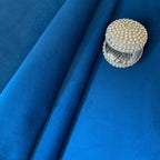 Plush Velvet Fabric – Premium Upholstery Material – Soft & Durable for Cushions, Throws, Curtains, and Craft Projects